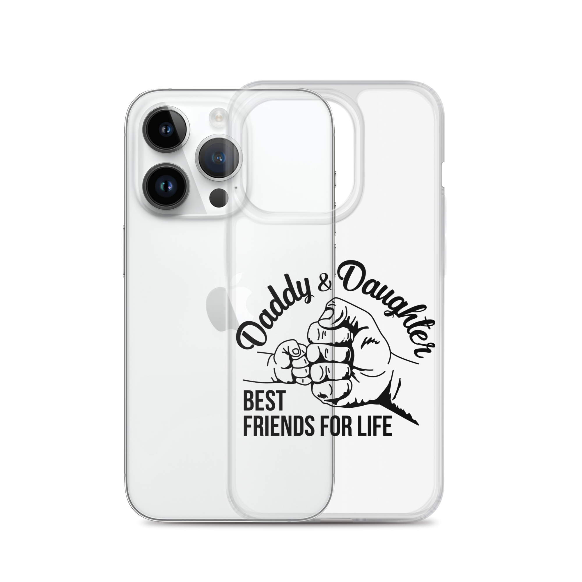 Daddy & Daughter Best Friends For Life Clear Case for iPhone®