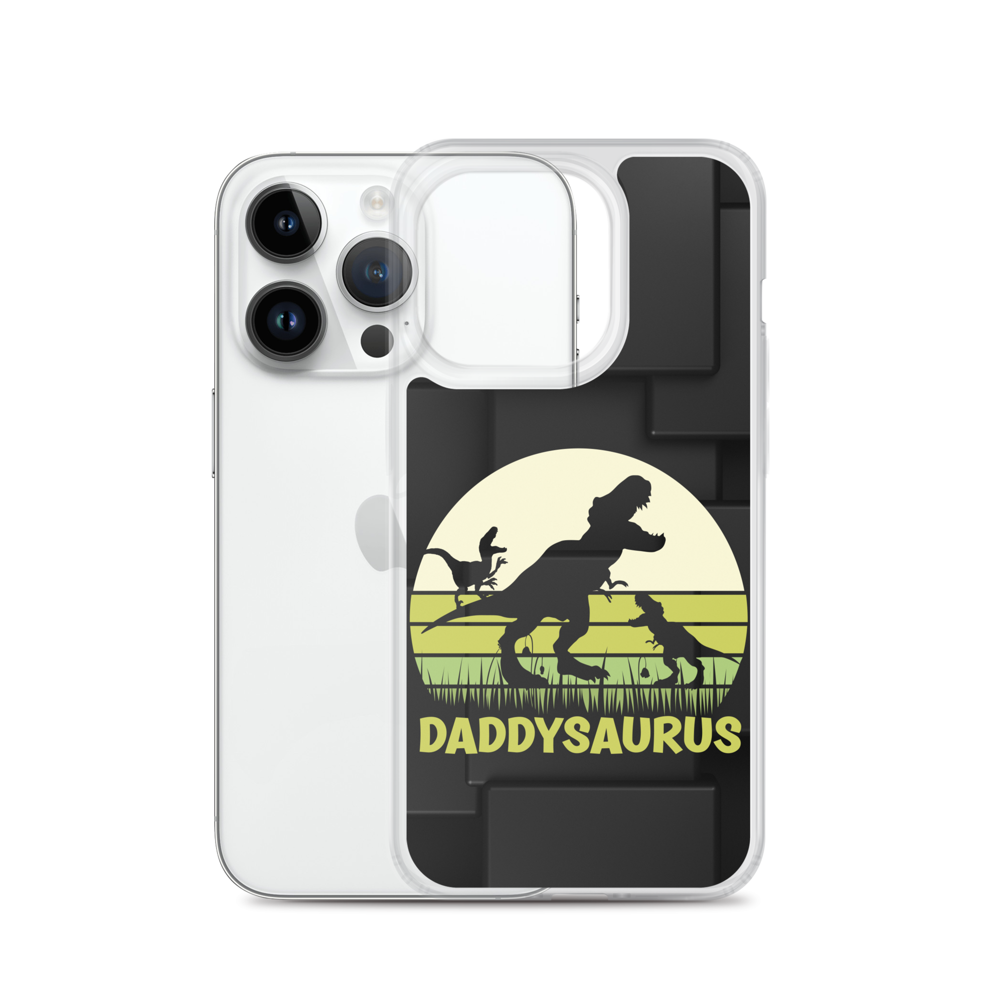 Daddysaurus Clear Case for iPhone®