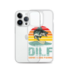 Dilf Damn I Love Fishing Clear Case for iPhone®