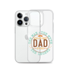 World's Best Dad Ever The Man The Myth The Legend Clear Case for iPhone®