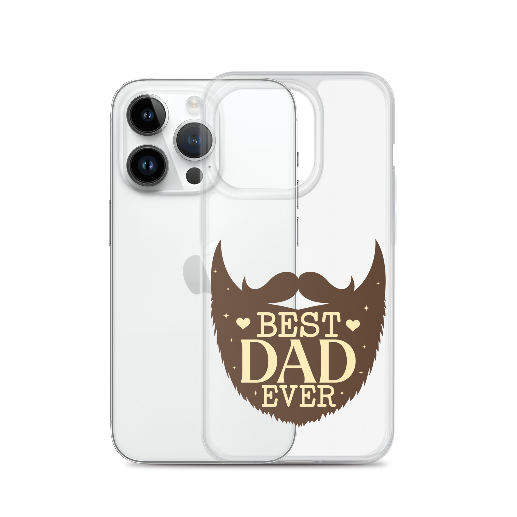 Best Dad Ever Clear Case for iPhone®