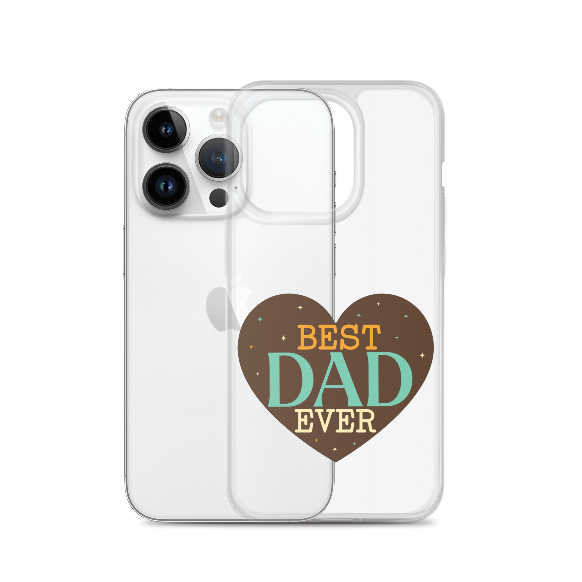 Best Dad Ever Clear Case for iPhone®