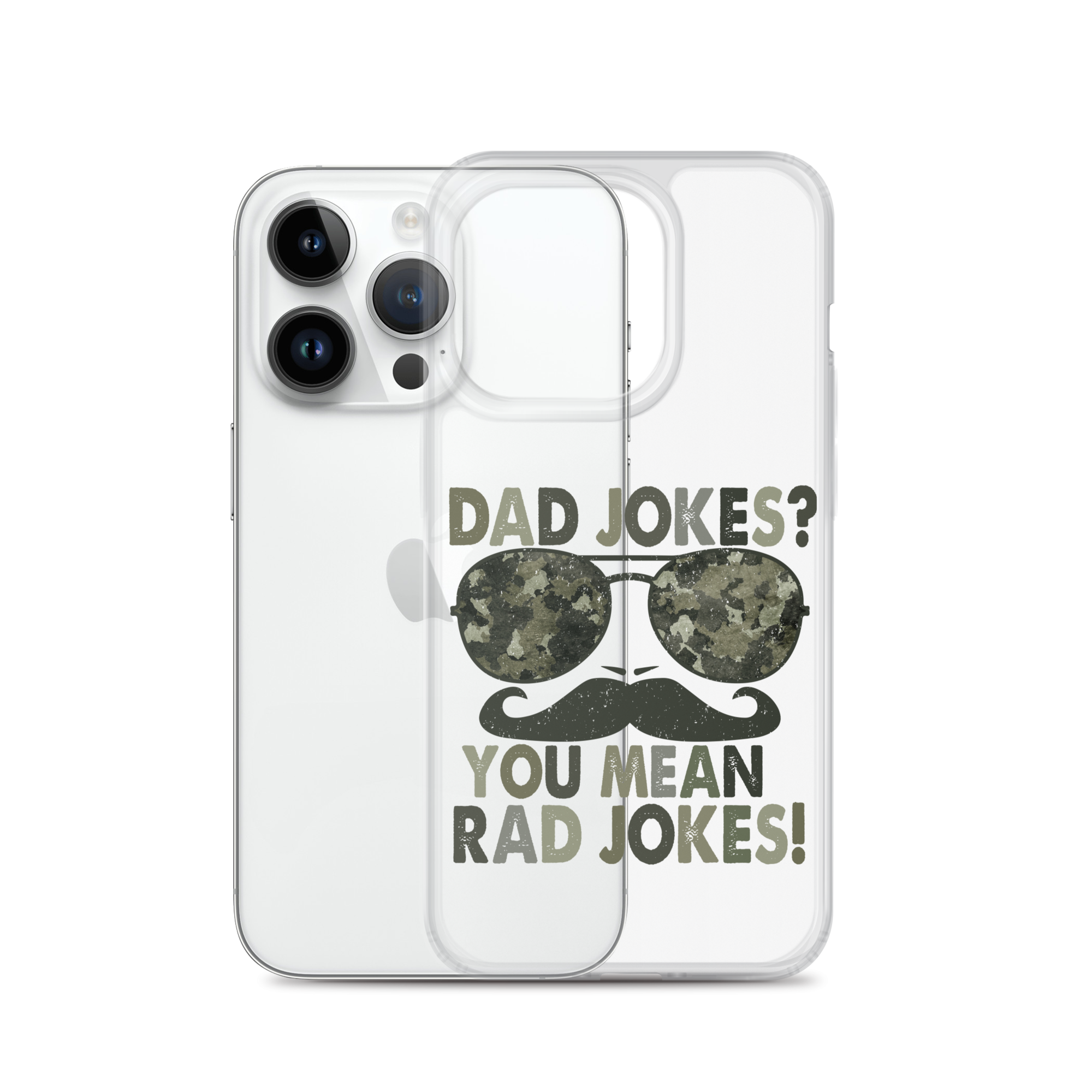 Dad Jokes? You Mean Rad Jokes Clear Case for iPhone®