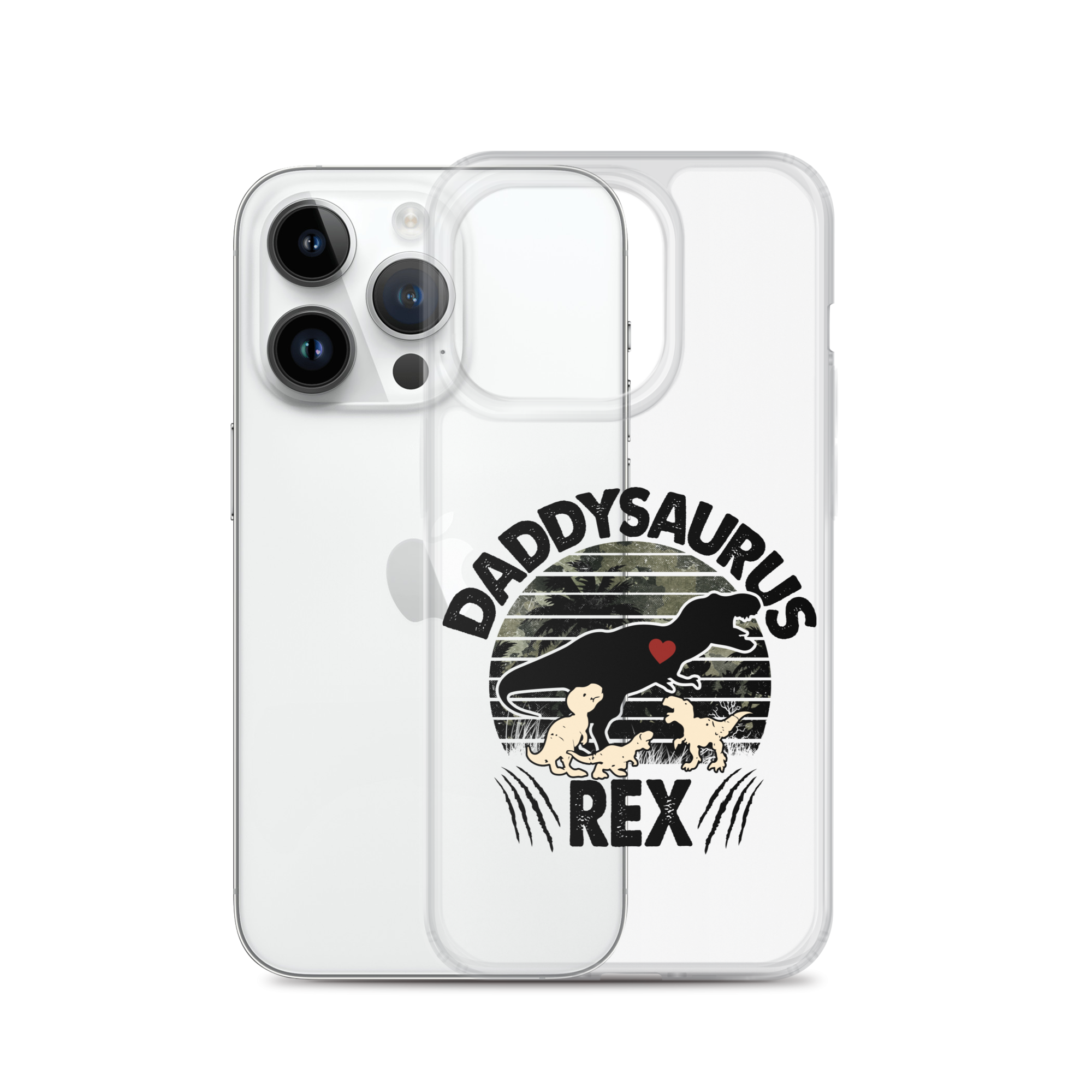 Daddysaurus Rex Clear Case for iPhone®