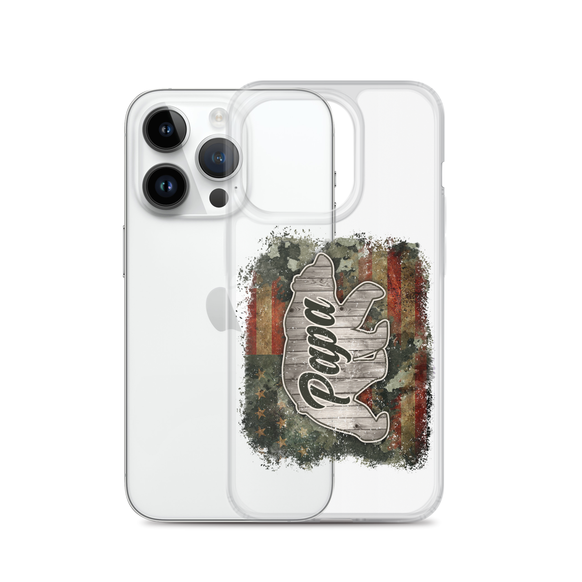 Papa Clear Case for iPhone®