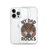 My Dad Rocks Clear Case for iPhone®