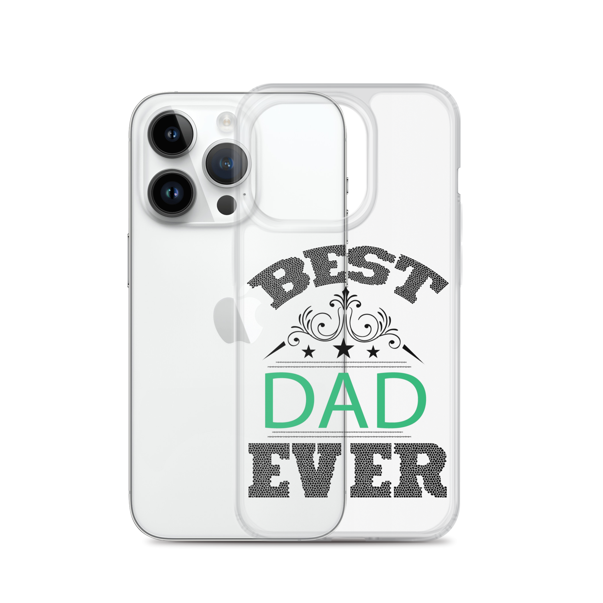 Best Dad Ever Clear Case for iPhone®