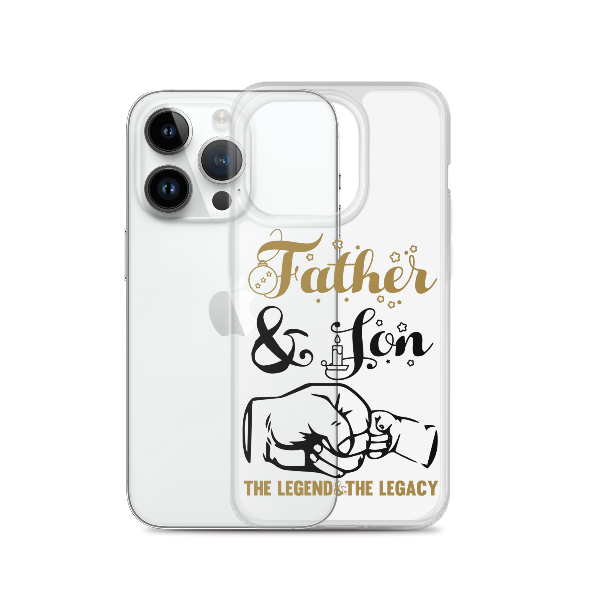 Father And Son The Legend And The Legacy Clear Case for iPhone®