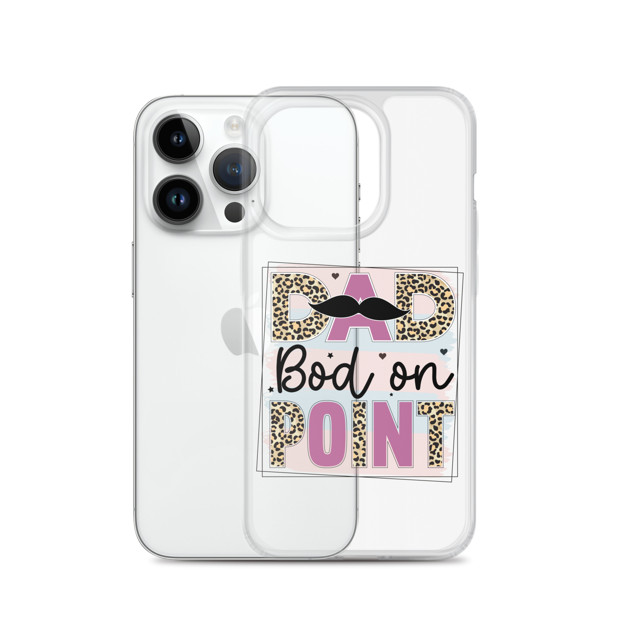 Dad Bod On Point Clear Case for iPhone®