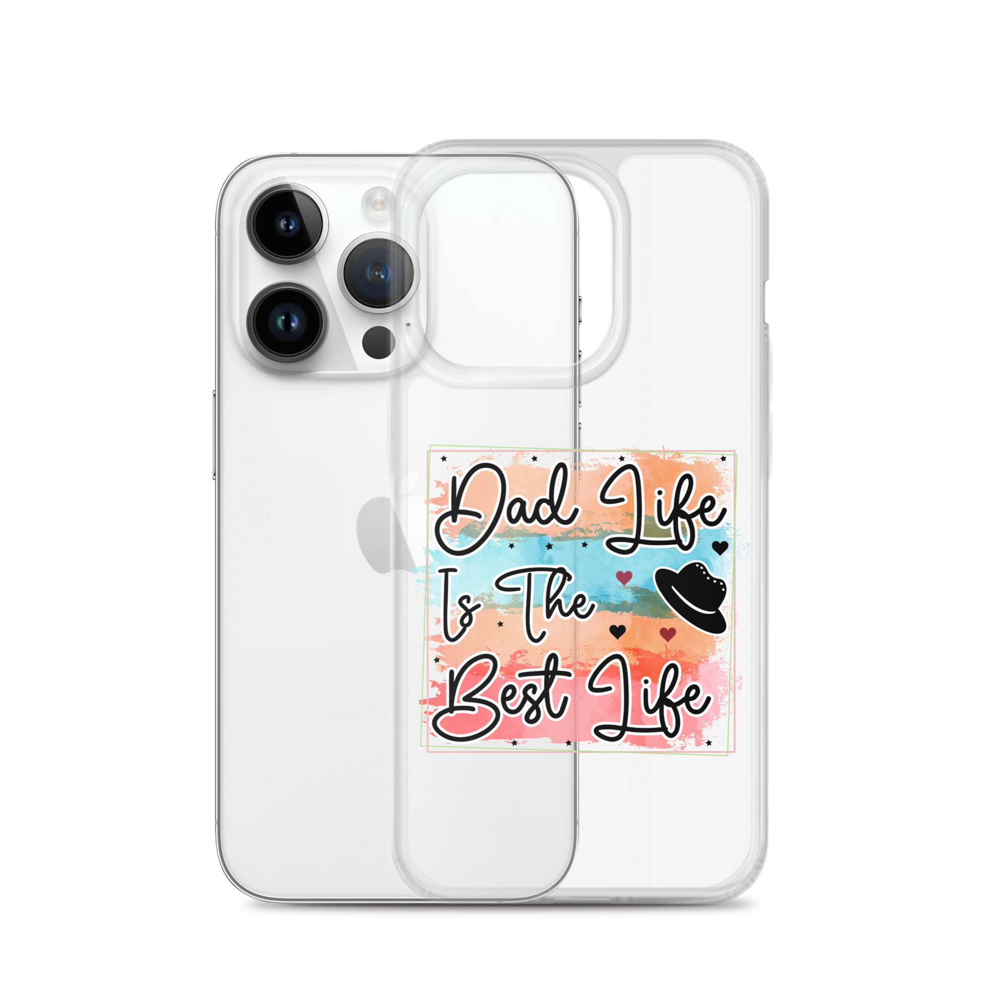 Dad Life Is The Best Life Clear Case for iPhone®