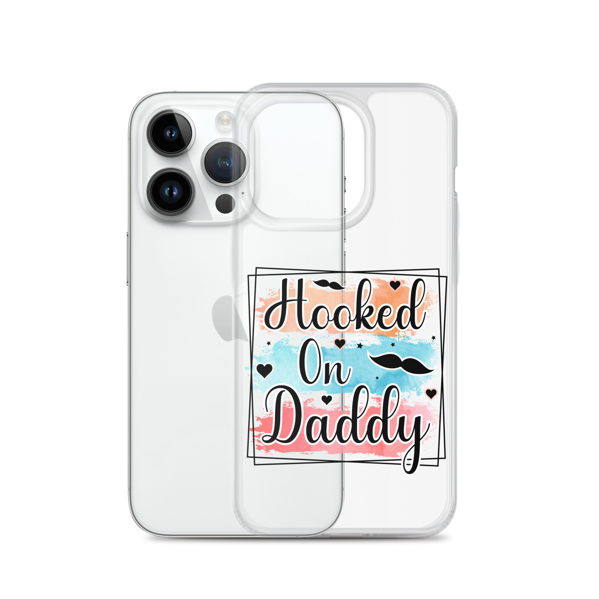 Hooked On Daddy Clear Case for iPhone®