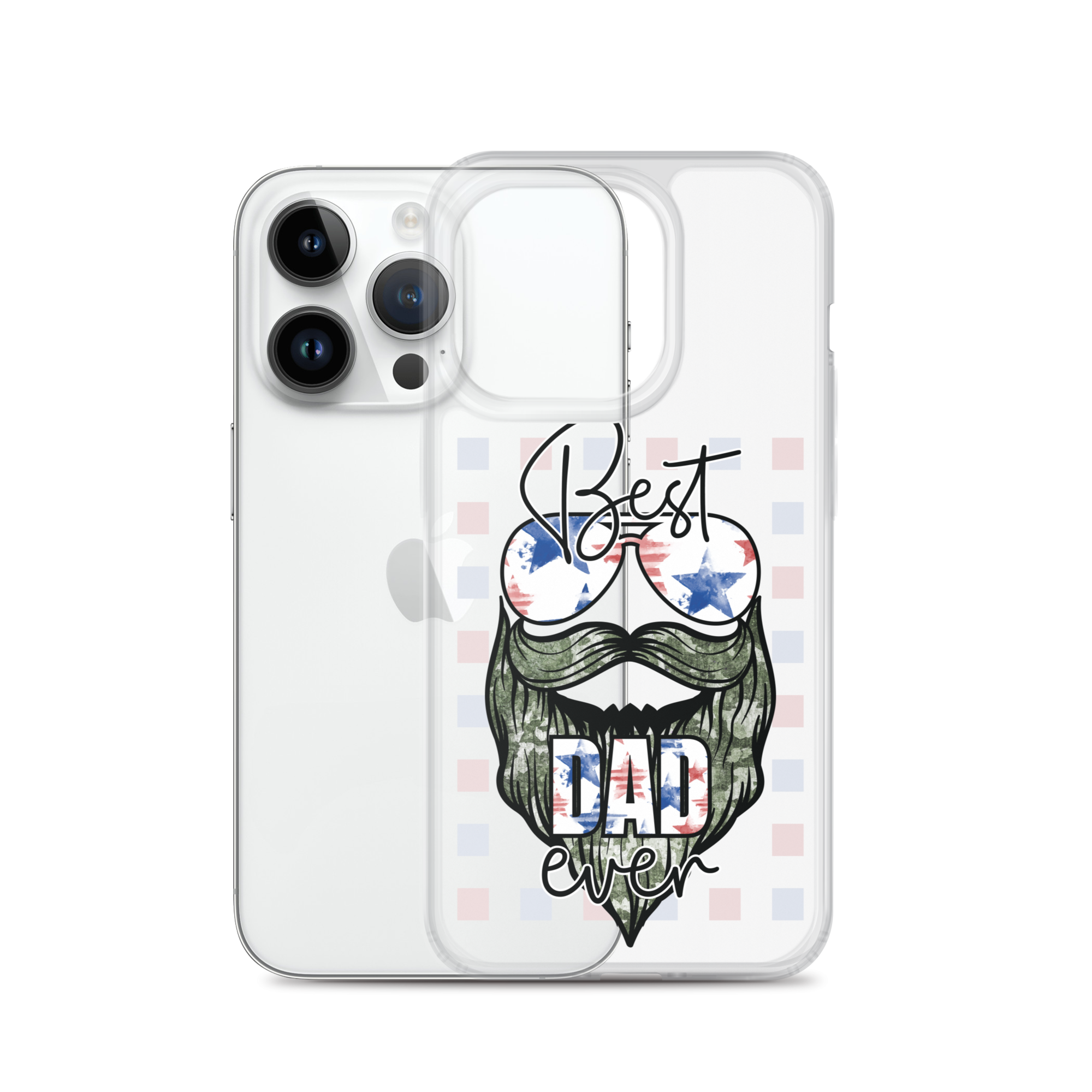 Best Dad Ever Clear Case for iPhone®