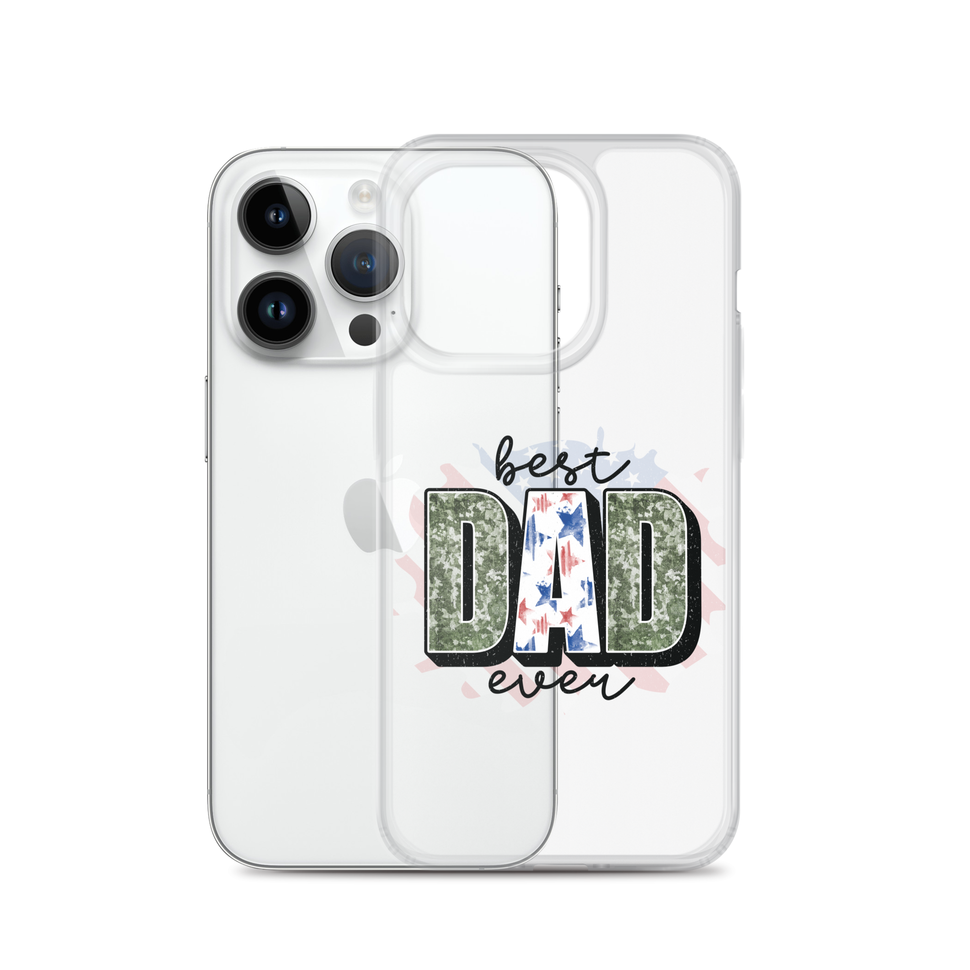 Best Dad Ever Clear Case for iPhone®