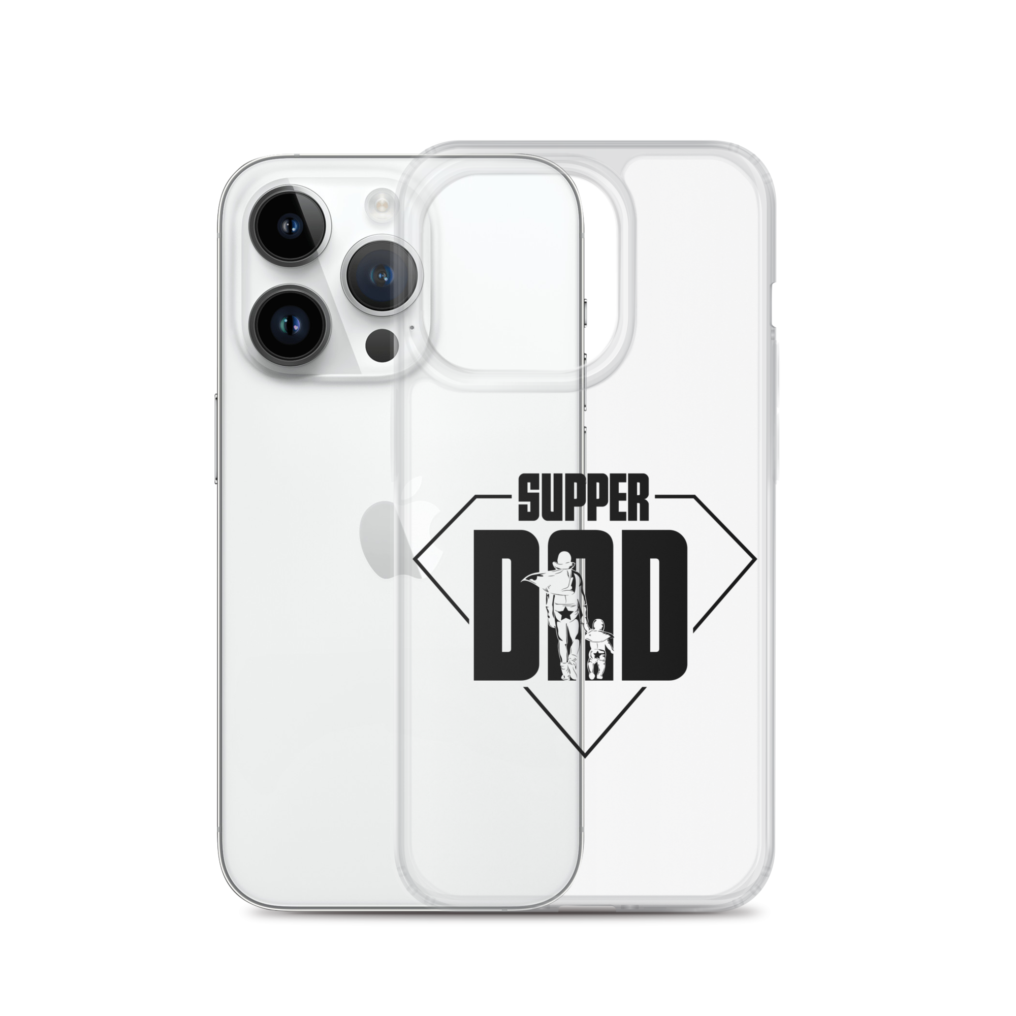 Super Dad Clear Case for iPhone®