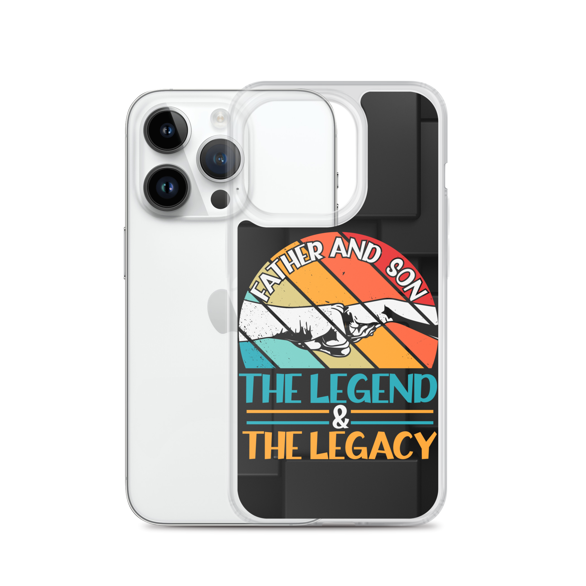 Father And Son The Legend And The Legacy Clear Case for iPhone®