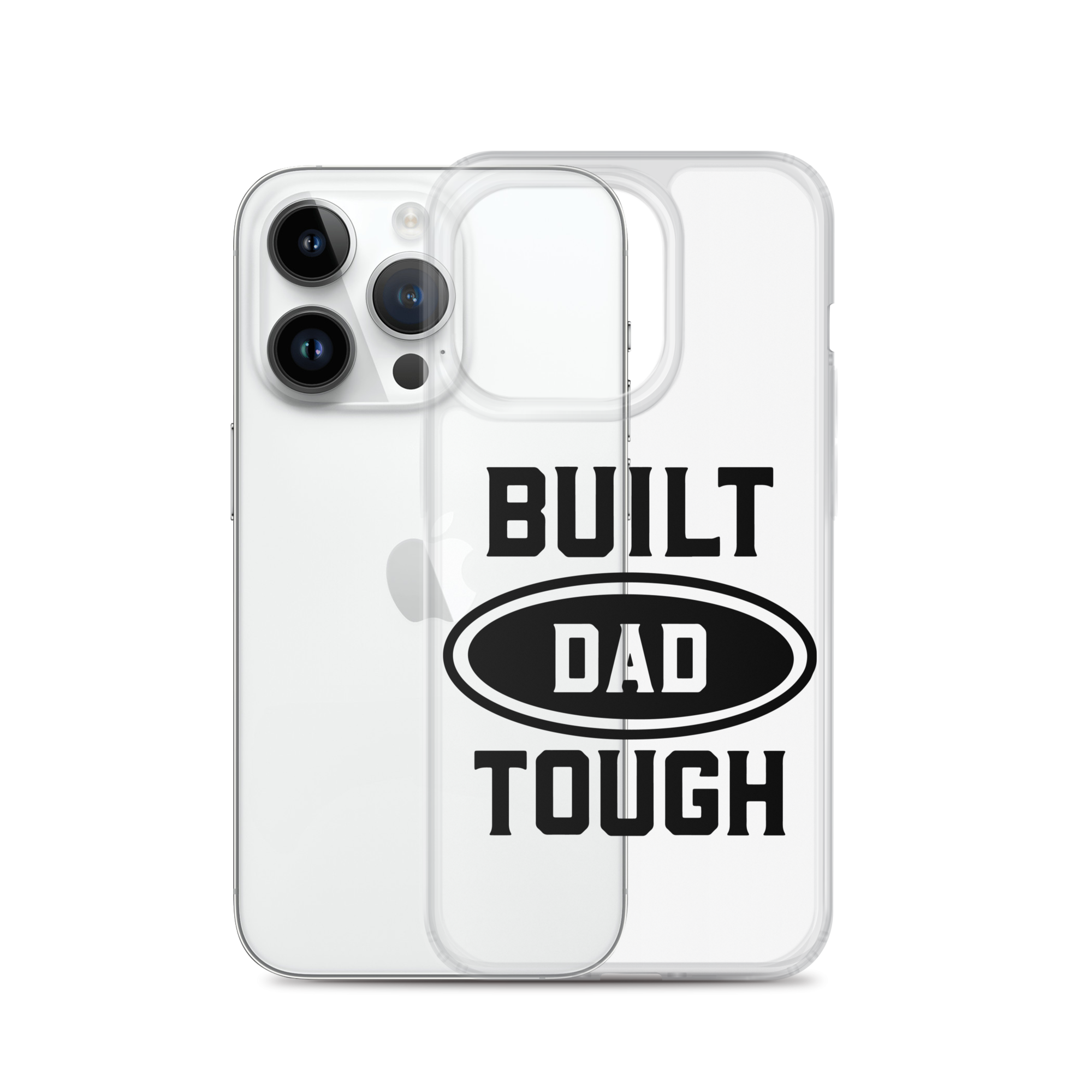 Built Dad Tough Clear Case for iPhone®