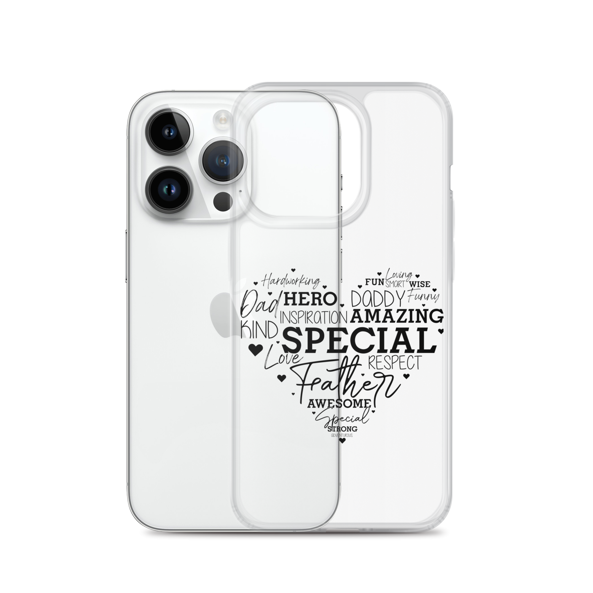 Father Special Hero Amazing Clear Case for iPhone®