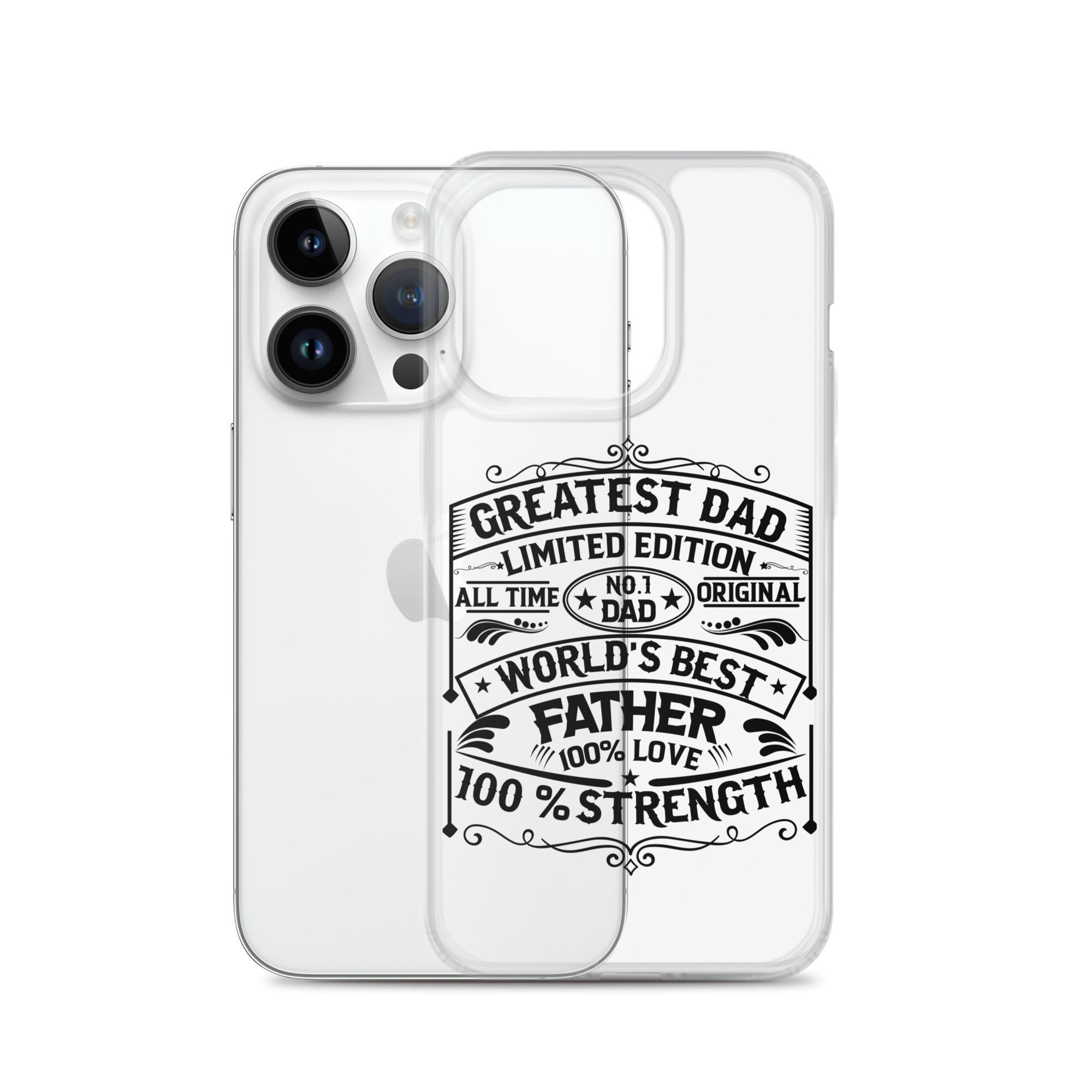 Greatest Dad Limited Edition All Time Clear Case for iPhone®