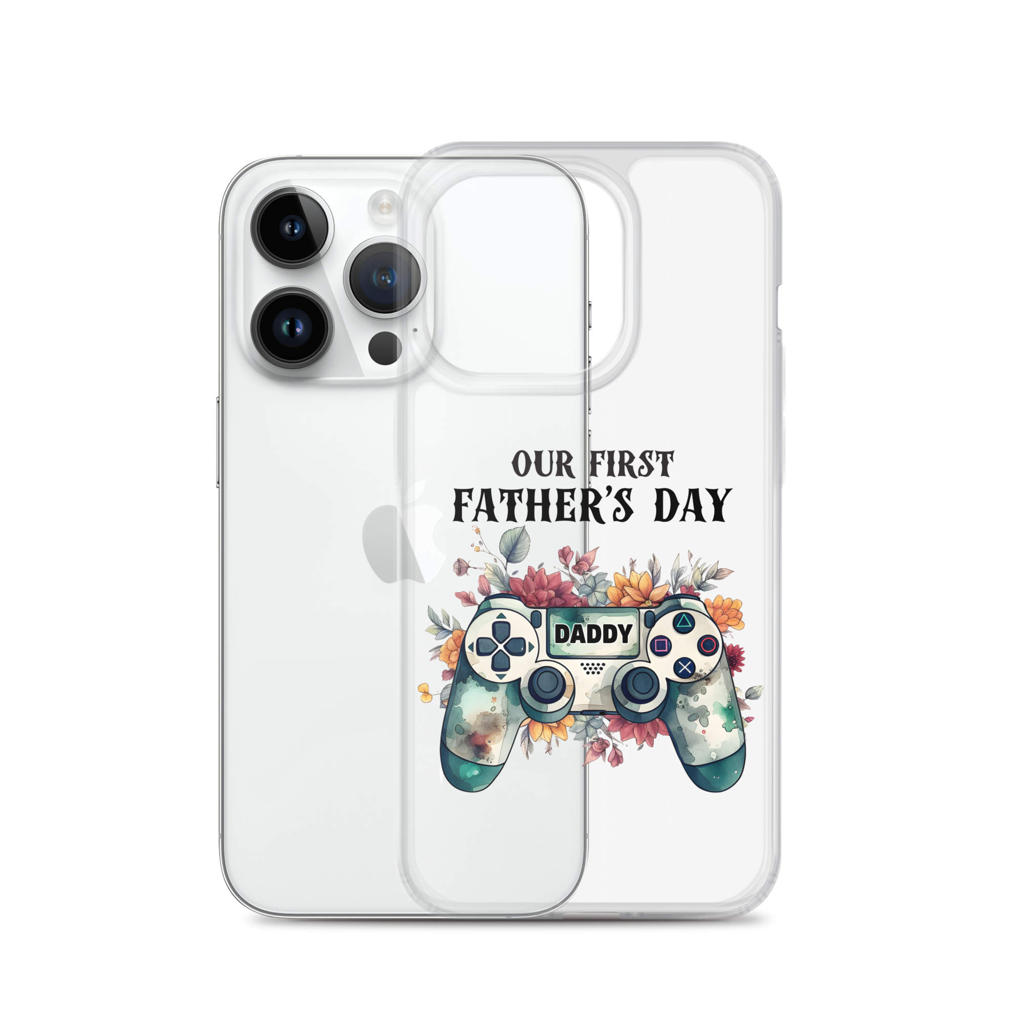 Our First Father's day Clear Case for iPhone®