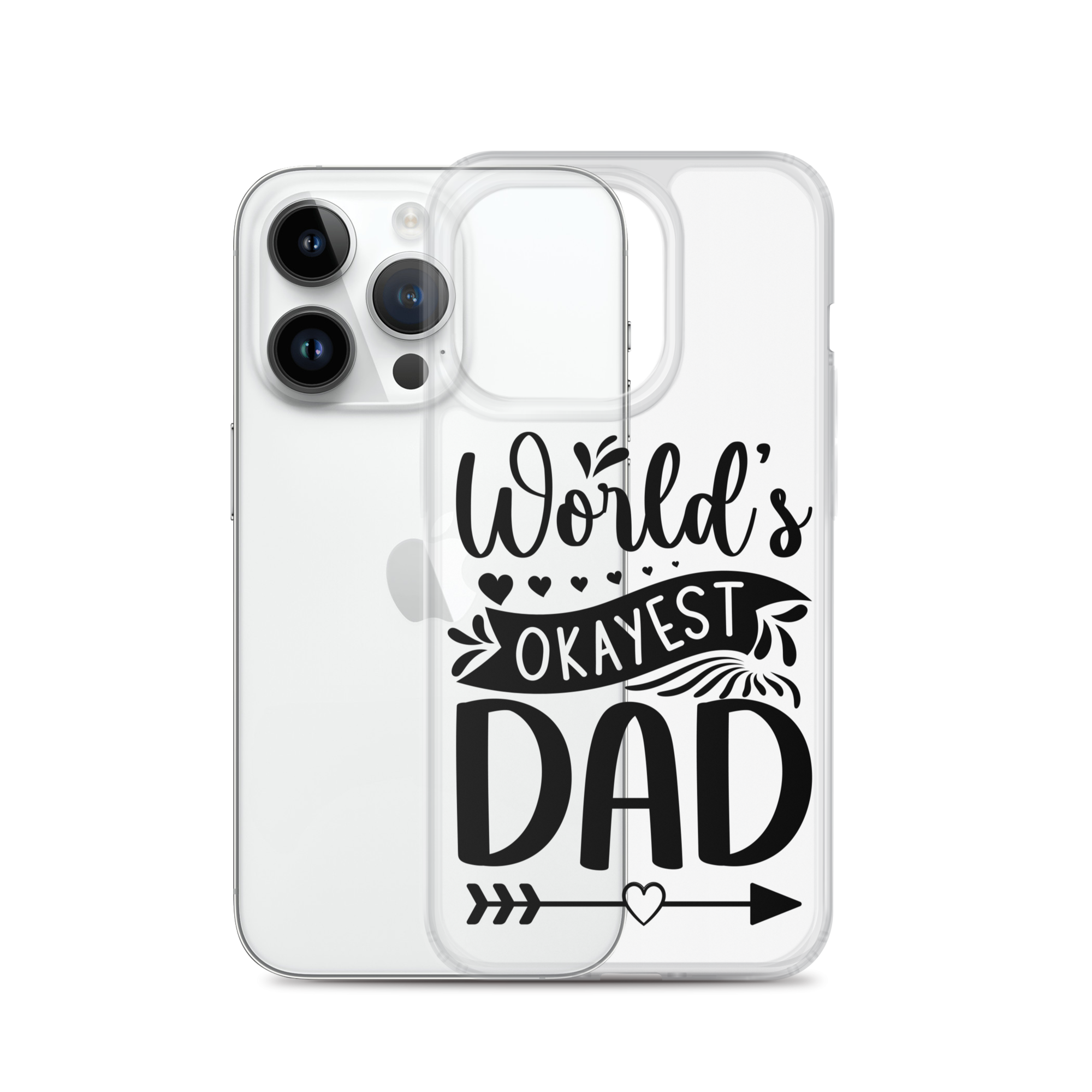 Original And The Best Daddy Establish 2024 Clear Case for iPhone®