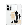 Father & Son Best Friends For Life Clear Case for iPhone®