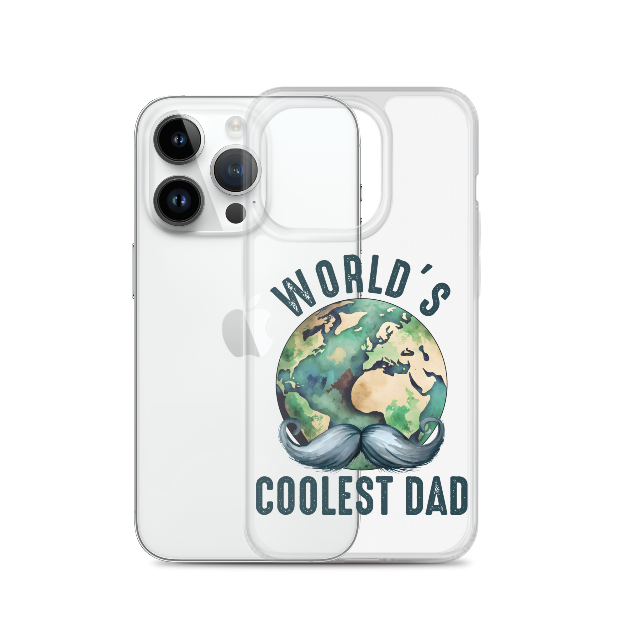 World's Coolest Dad Clear Case for iPhone®