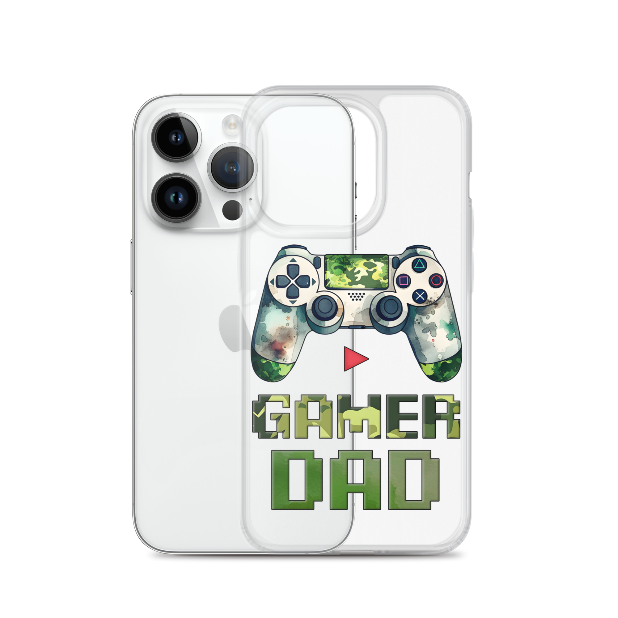 Gamer Dad Clear Case for iPhone®