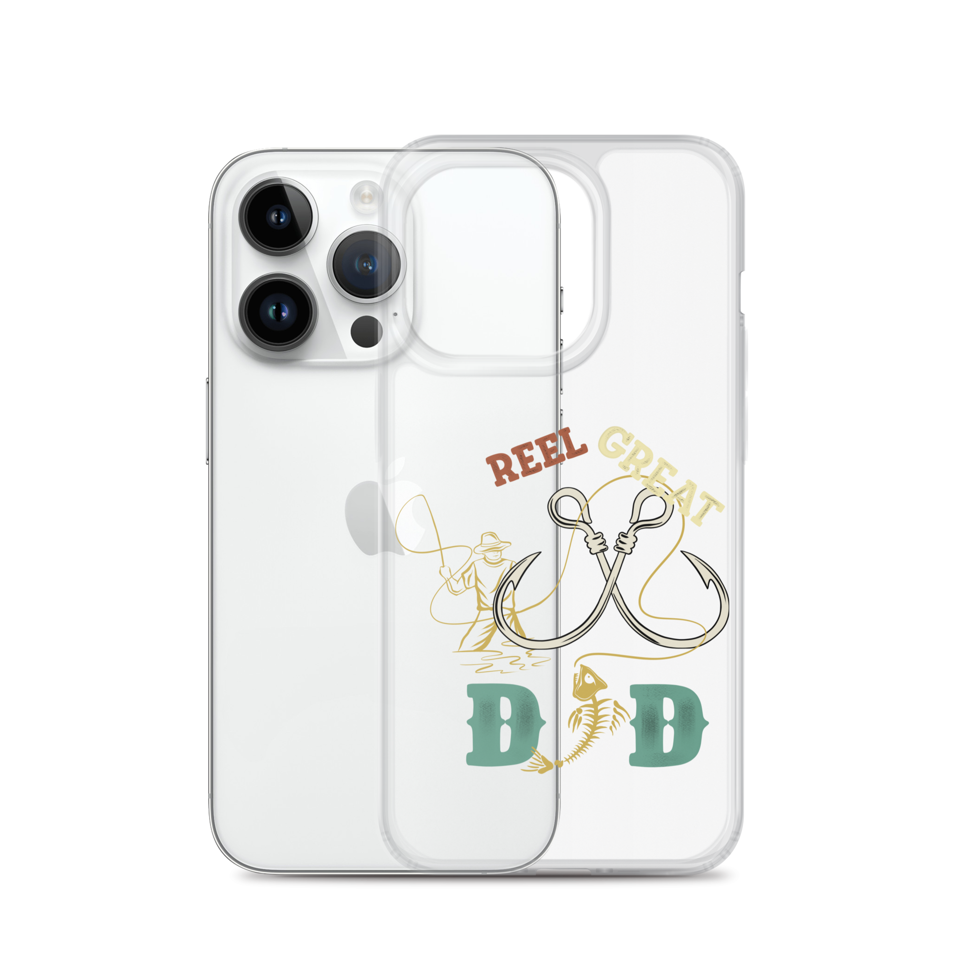 Reel Great Dad Clear Case for iPhone®