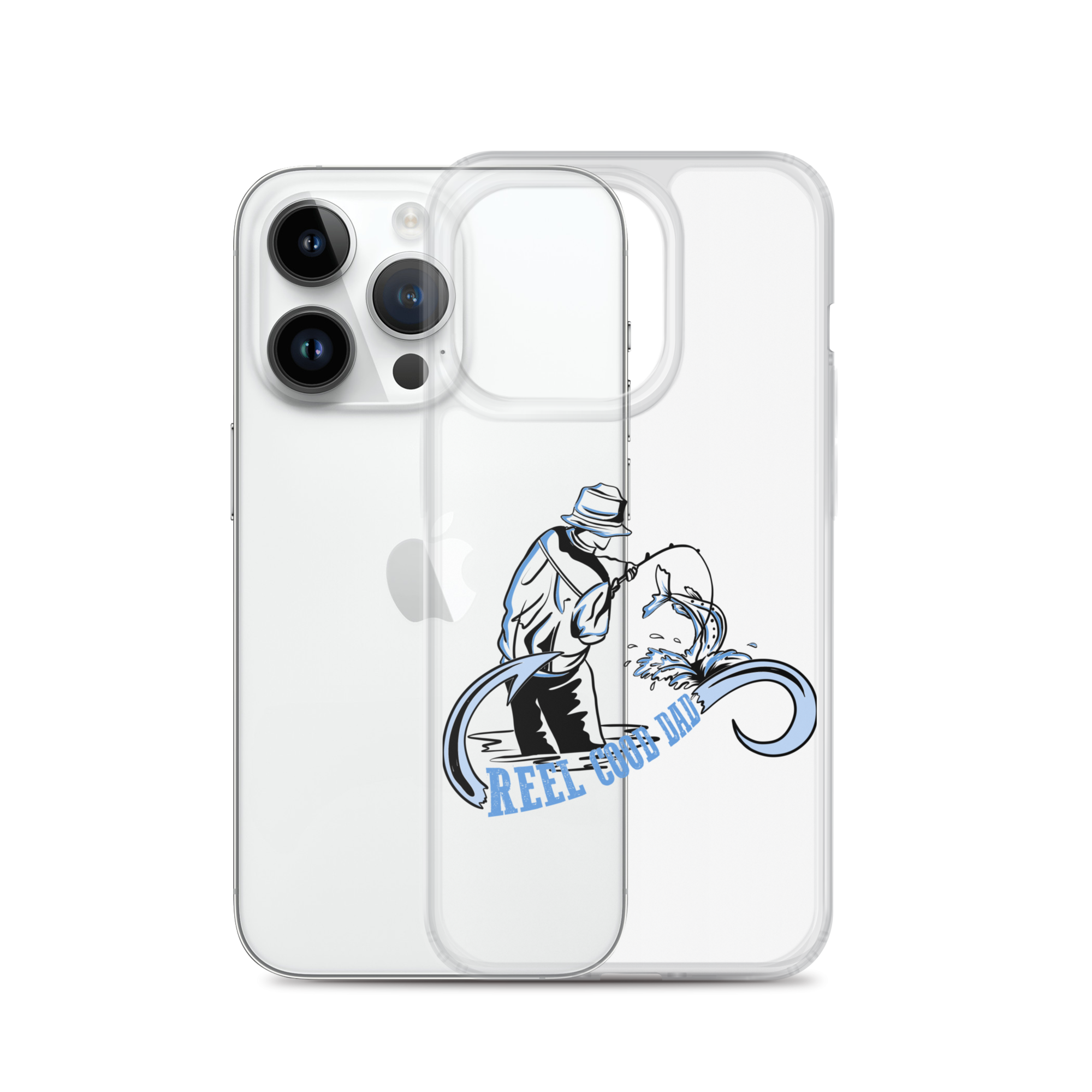 Reel Cool Dad Clear Case for iPhone®