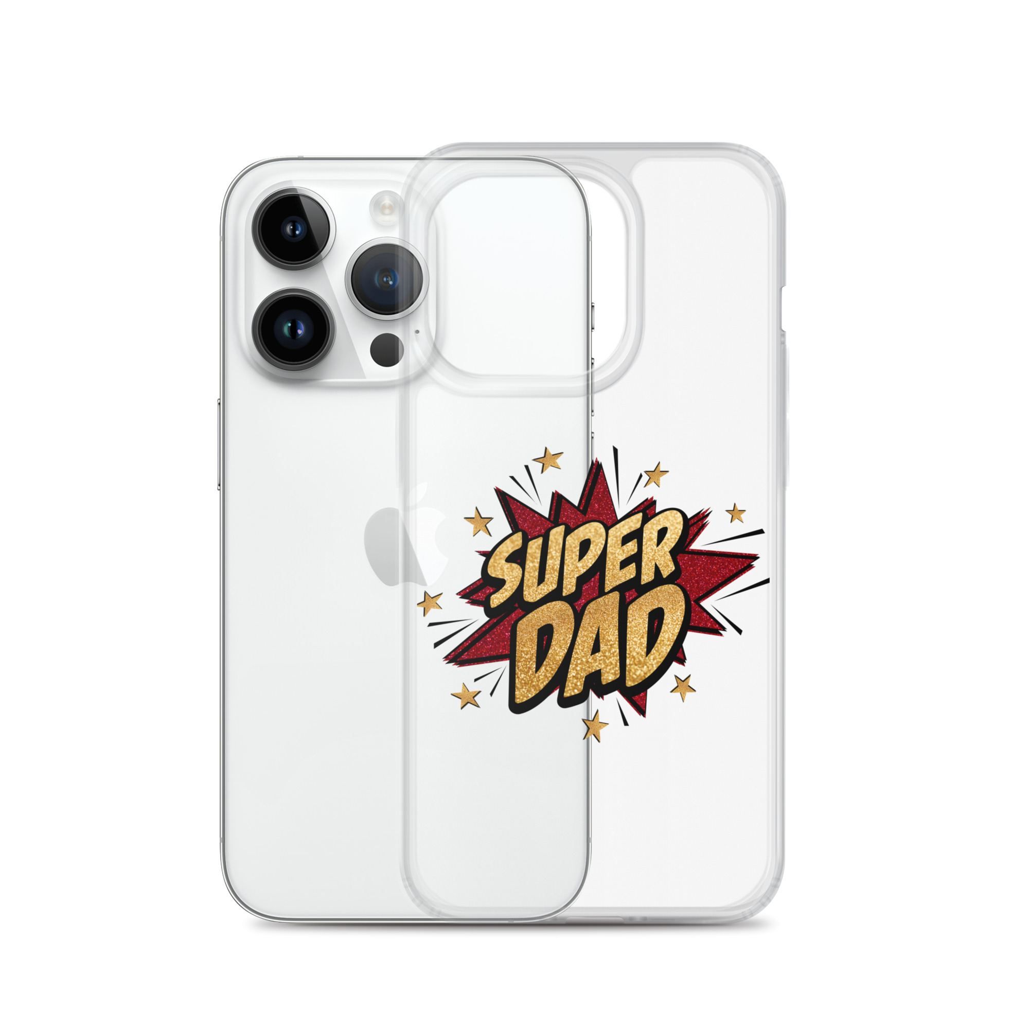 Super Dad Clear Case for iPhone®