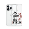 My Heart Is On That Field Clear Case for iPhone®