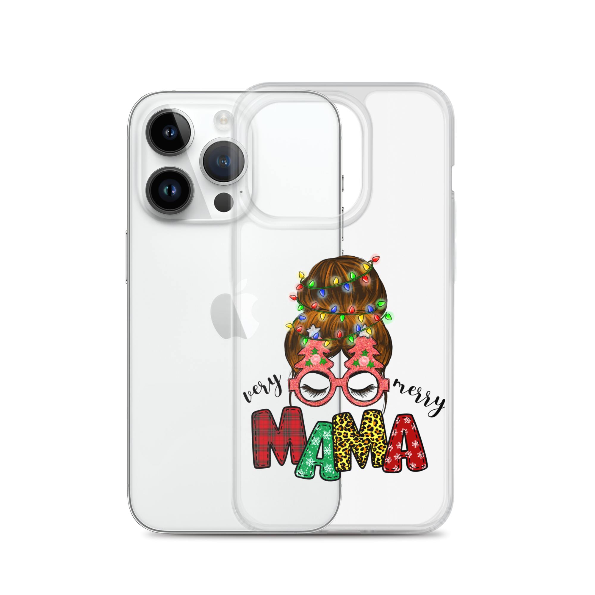 My Merry Mama Clear Case for iPhone®