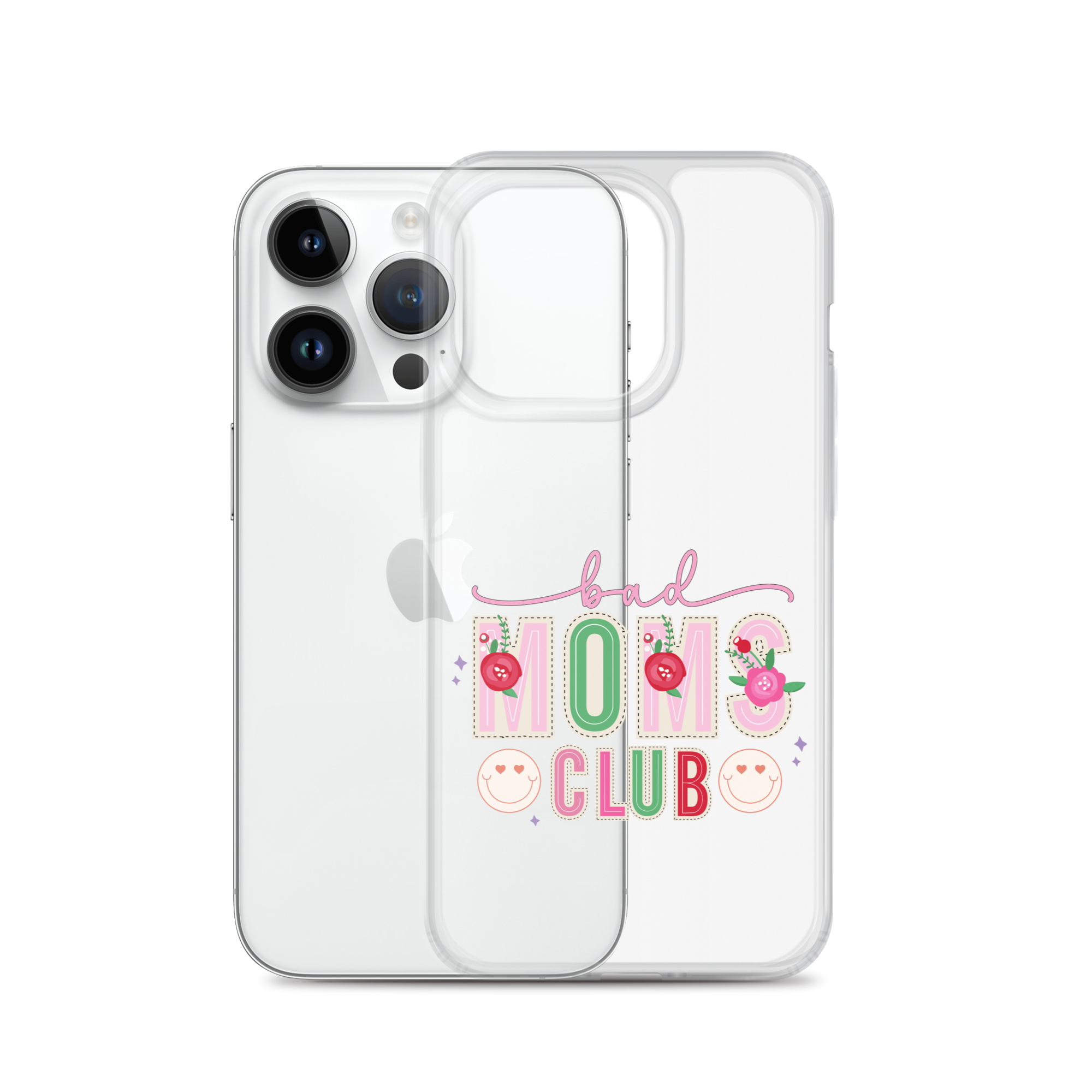 Bad Moms Club Clear Case for iPhone®