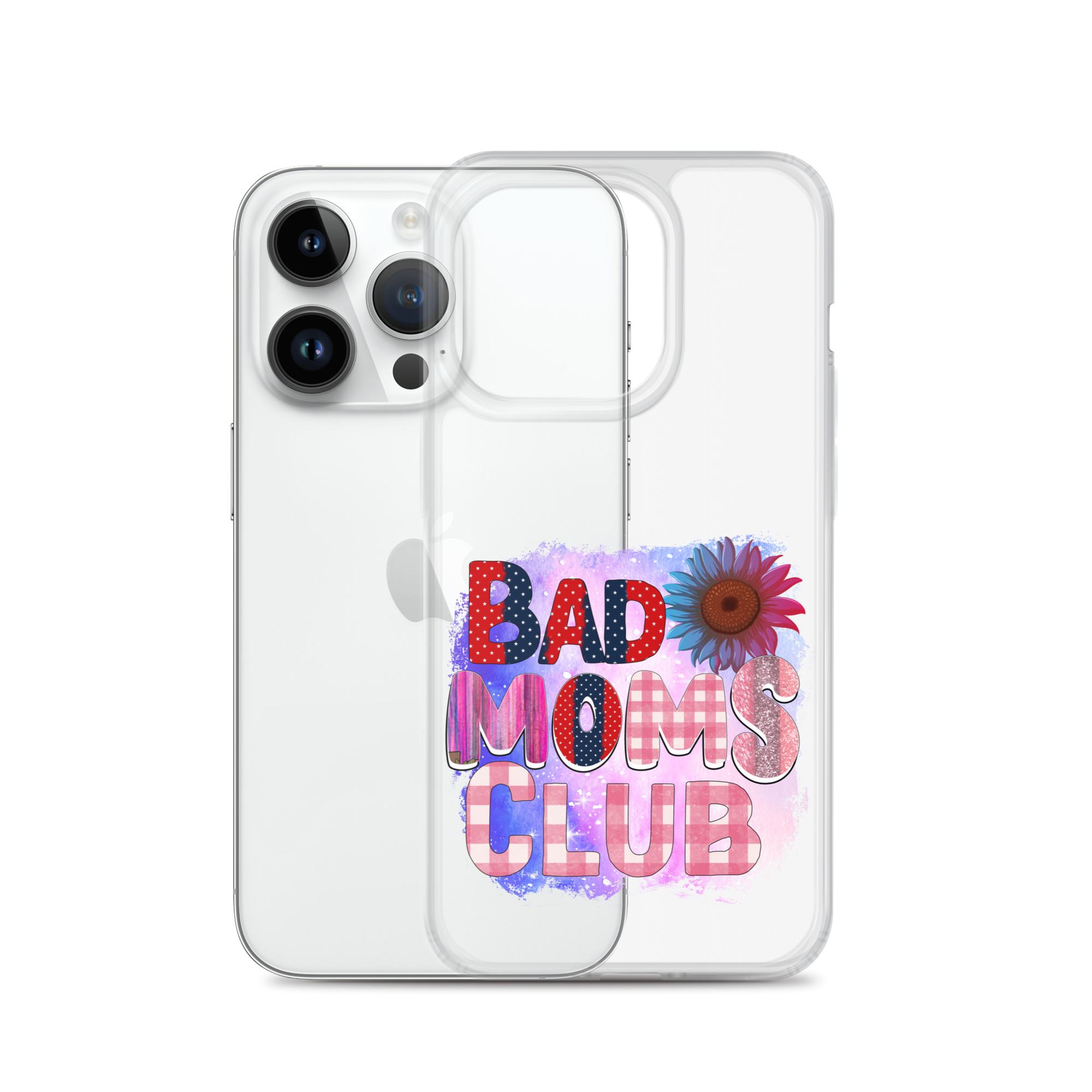 Bad Moms Club Clear Case for iPhone®