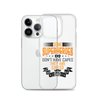 Some Superheroes Don't Capes They Are Called Dad Clear Case for iPhone®