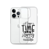 Nap Time Is My Happy Hour Clear Case for iPhone®