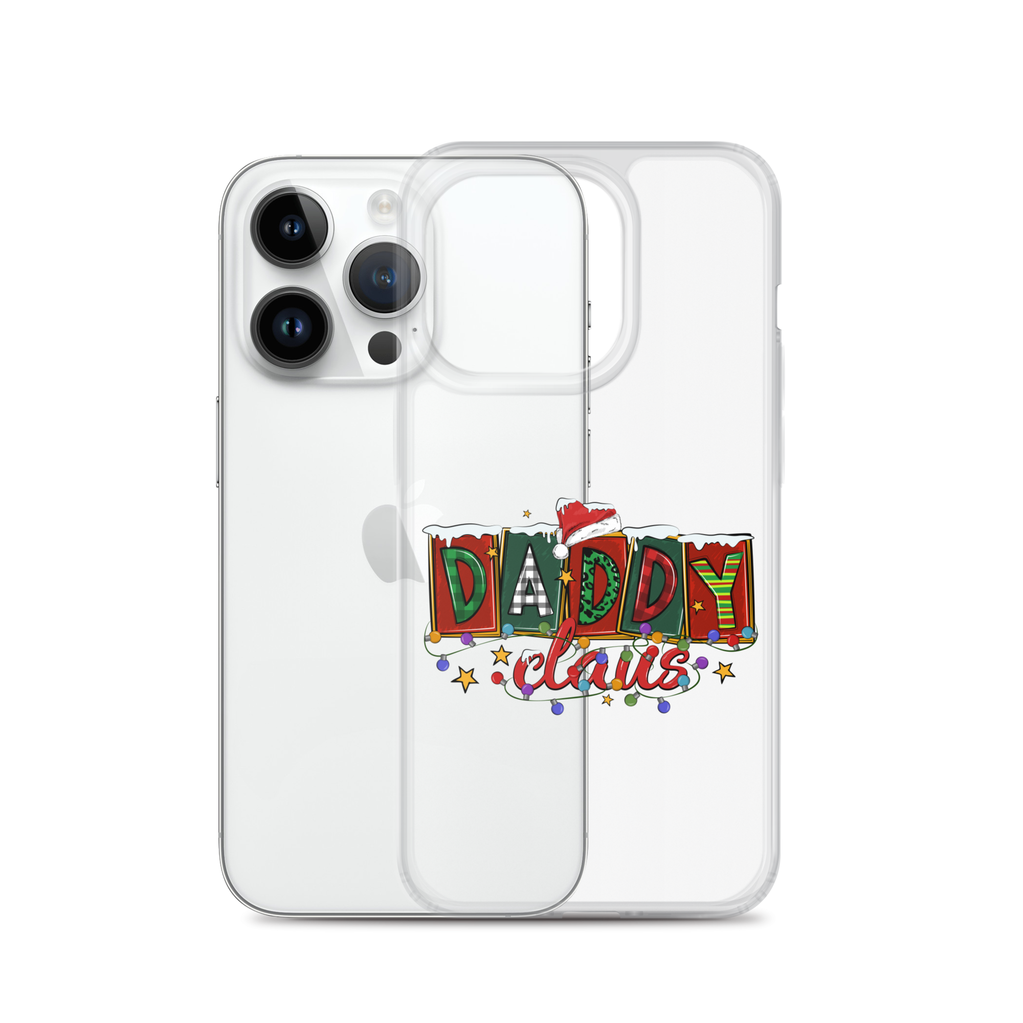 Daddy Claus Clear Case for iPhone®