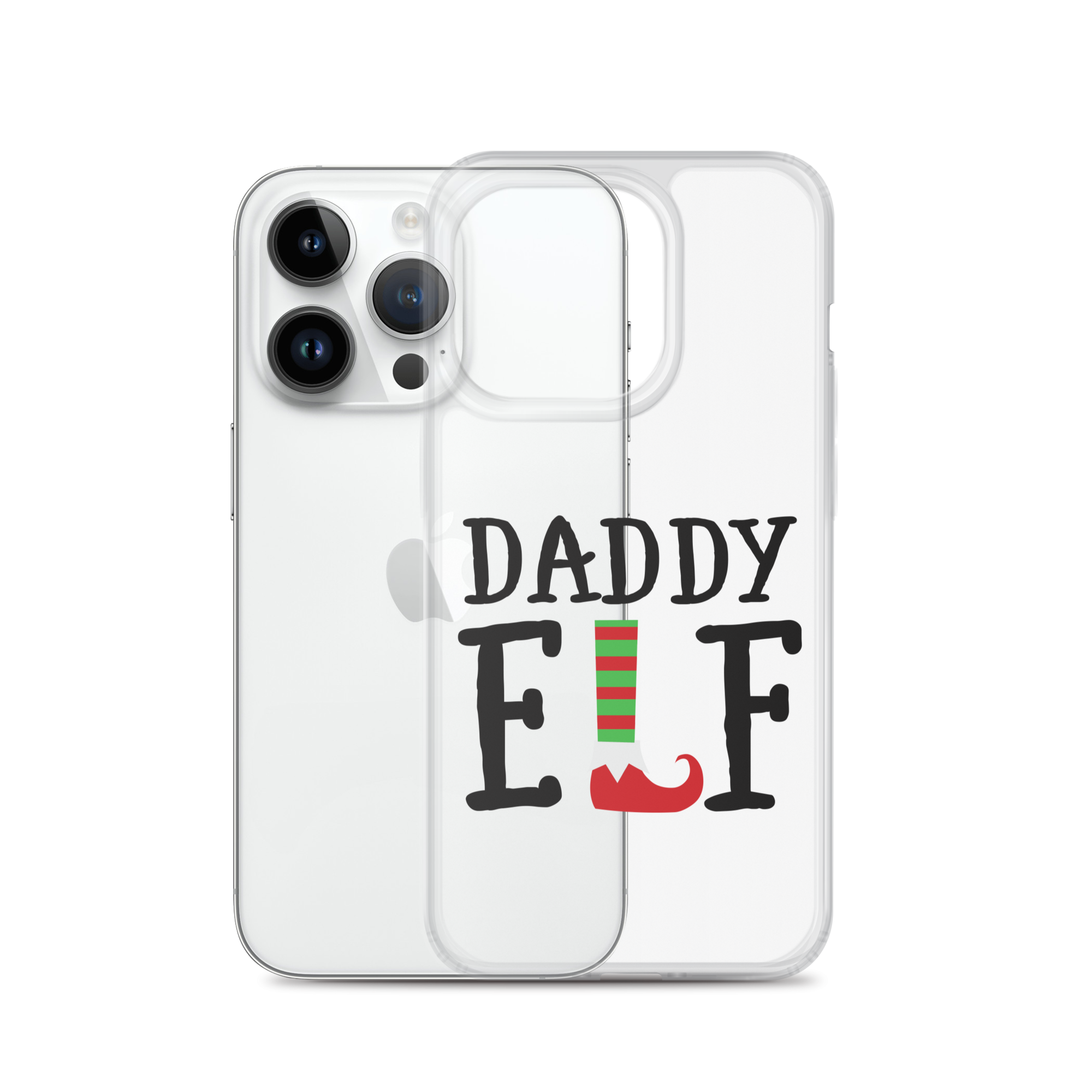 Daddy Elf Clear Case for iPhone®