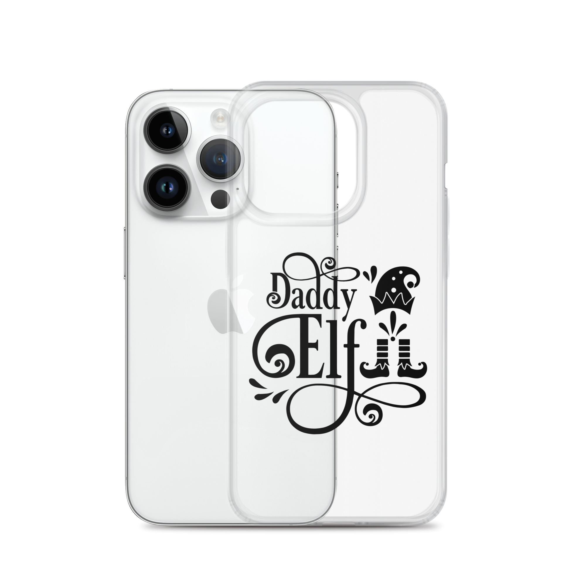 Daddy Elf Clear Case for iPhone®