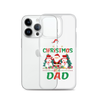 1st Christmas As A Dad Clear Case for iPhone®