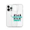 First Christmas As Daddy Clear Case for iPhone®