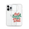 First Christmas As Dad Clear Case for iPhone®