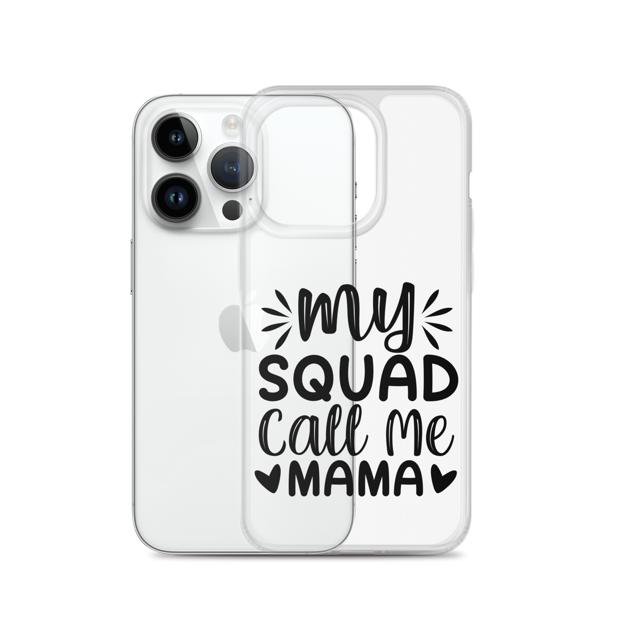 My Squad Call Me Mama Clear Case for iPhone®