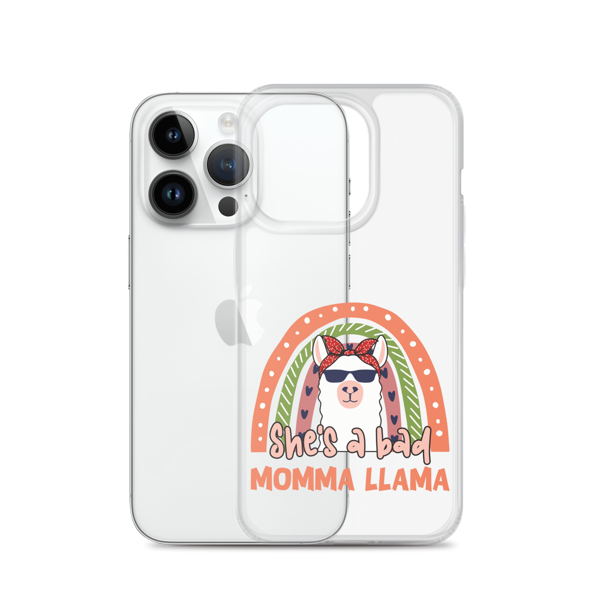 She's A Bad Momma Llama Clear Case for iPhone®