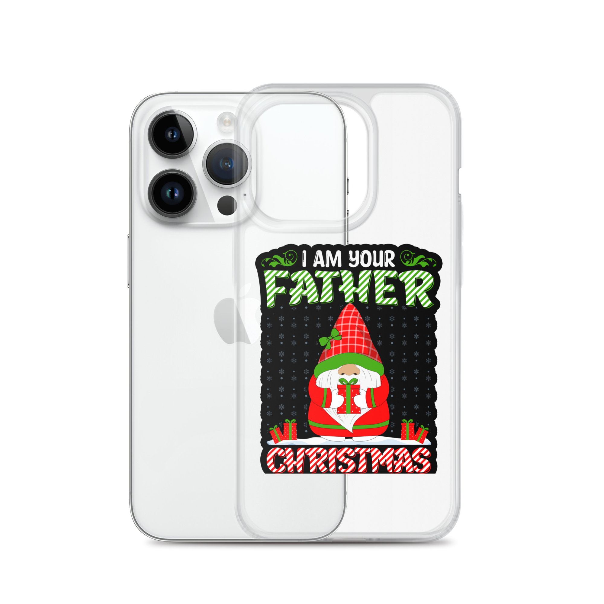 I Am Your Father Christmas Clear Case for iPhone®