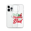 First Christmas As Dad Clear Case for iPhone®