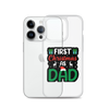 First Christmas As Dad Clear Case for iPhone®