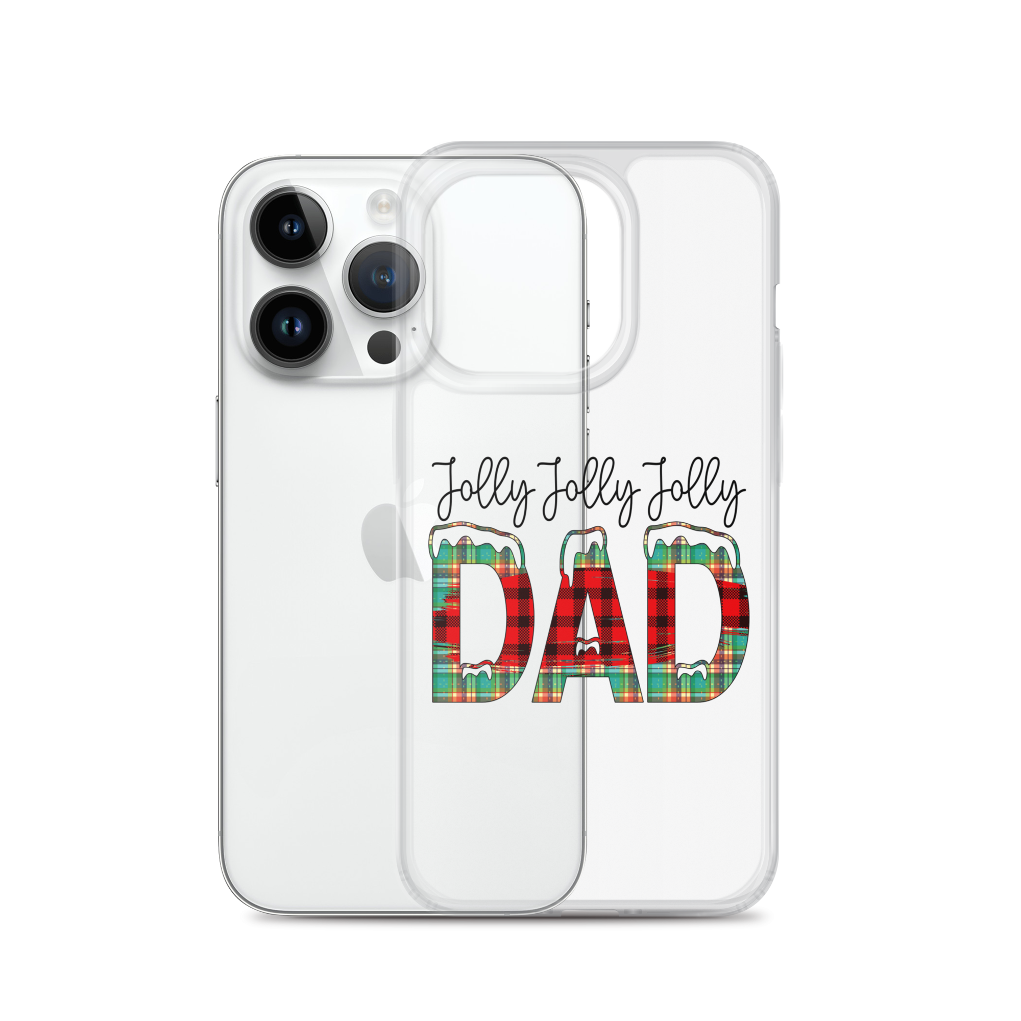 Jolly Jolly Jolly Dad Clear Case for iPhone®