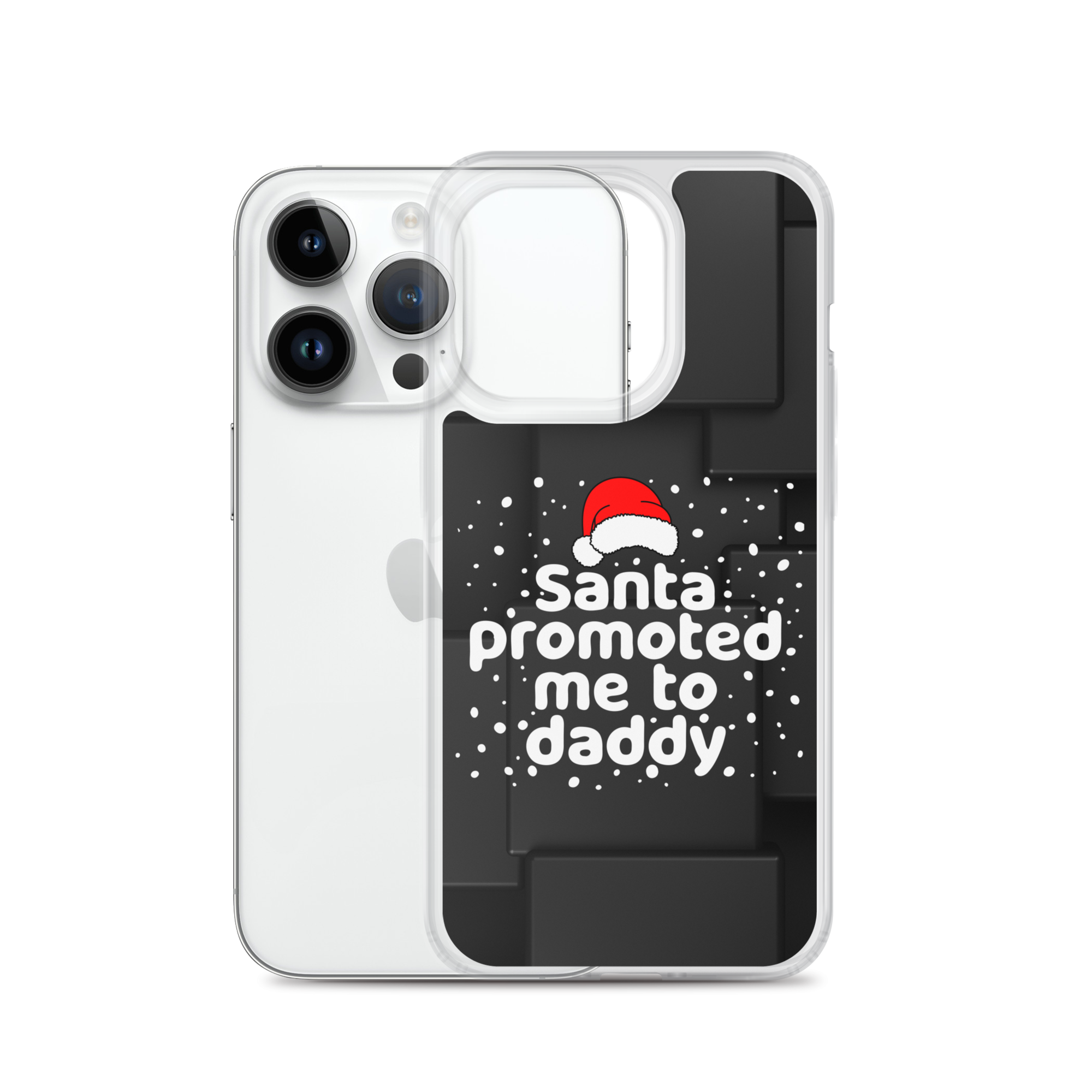 Santa Promoted Me To Dad Clear Case for iPhone®