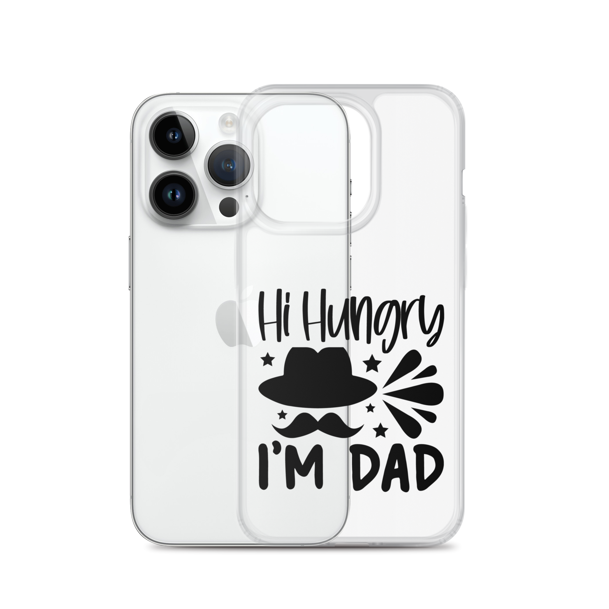 Hi, Hangry, I'm Dad. Clear Case for iPhone®